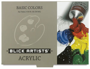 Blick Artists' Acrylic - Titanium White, 4.65 oz tube