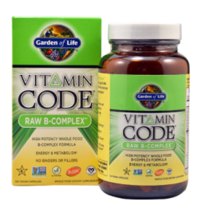 Garden of Life Vitamin Code® RAW B-Complex™ — 120 Vegan Capsules