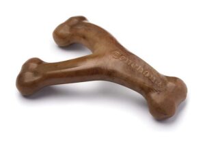 Benebone Real Bacon Durable Wishbone Dog Chew