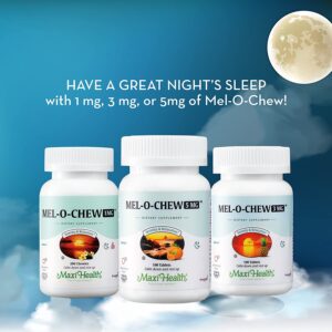 Maxi Health Mel-O-Chew Melatonin for Kids